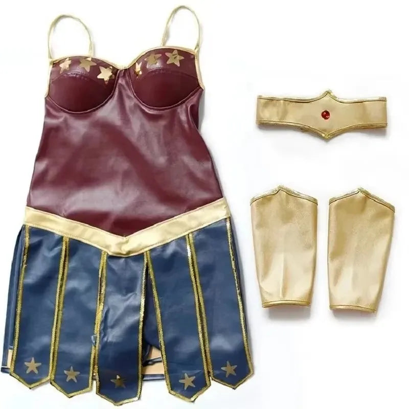 Cosplay Costumes Women Leather Clothes My Hero Academia Costumes Adult COS Wonder Cosplay Anime